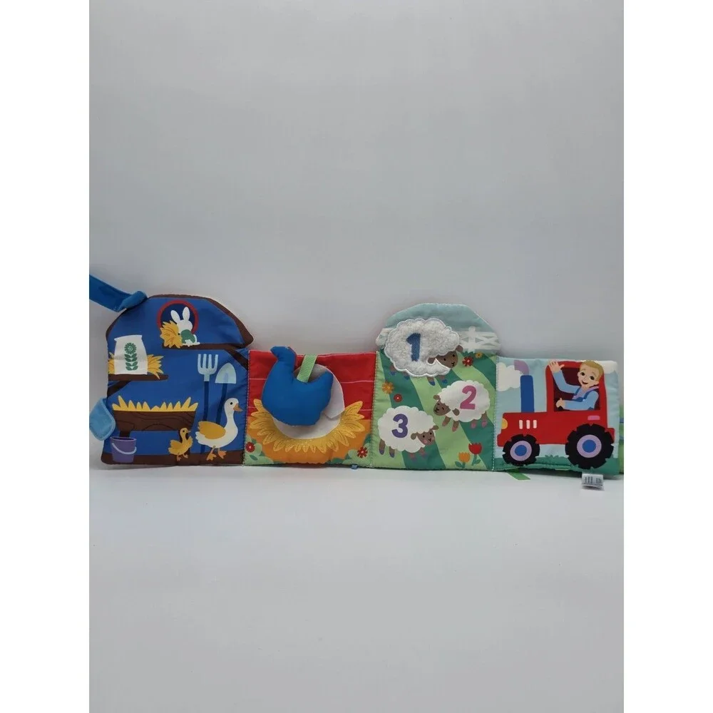 Ms. Rachel 6072306 Official Sensory Learning Plush Farm Toy
